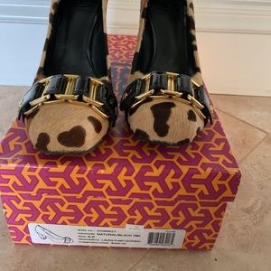 Tory Burch Leopard Laura Pumps size 6.5